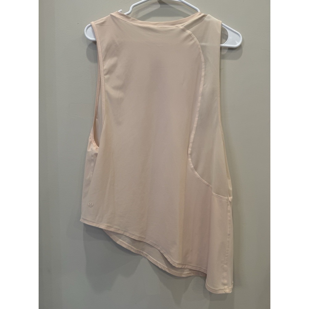 Lululemon Strength in Stance Tank Butter Pink Women's Size 8 - Picture 8 of 10